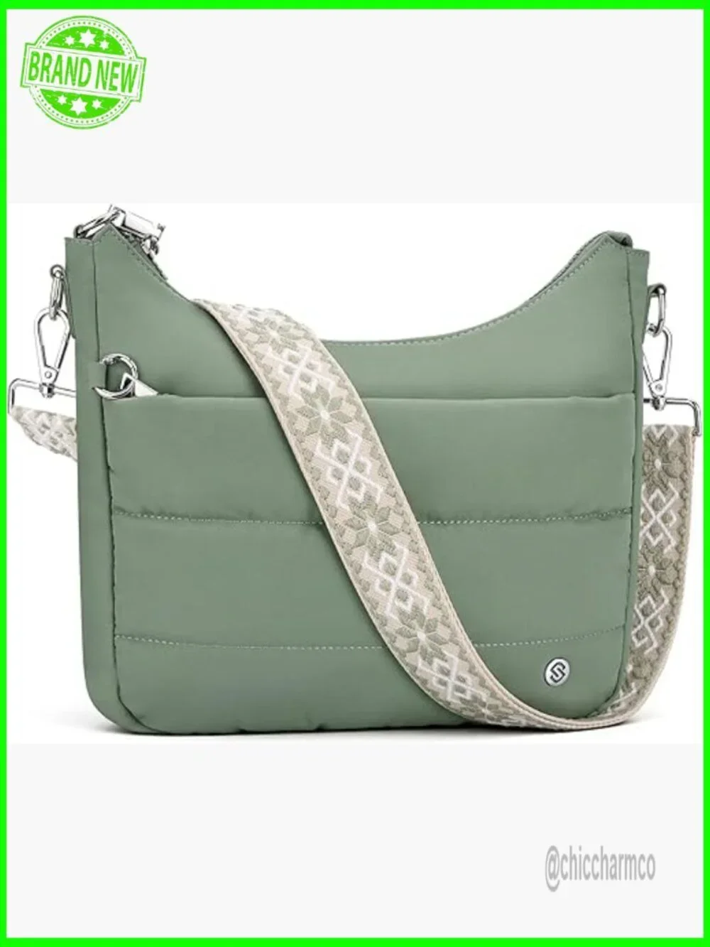 Anti-Theft RFID Blocking Crossbody Hobo Bag with Built-In Wallet